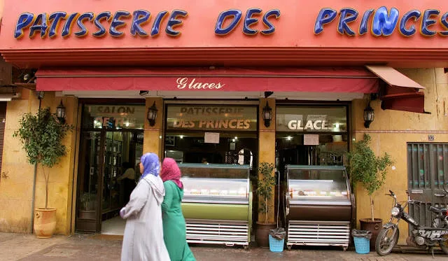 Patisserie des Princes i Marrakech.