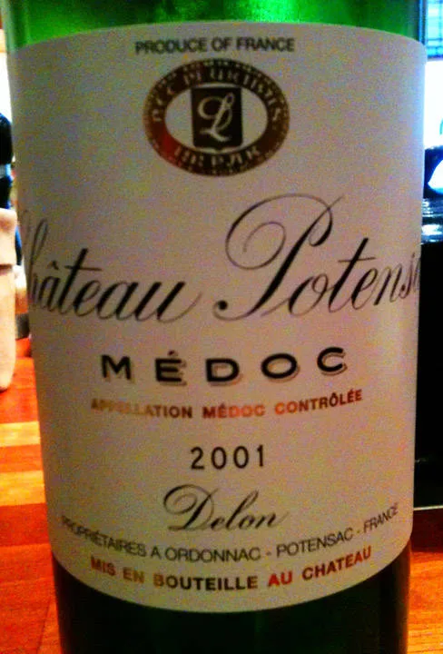 Nydelig Ch. Potensac 2001