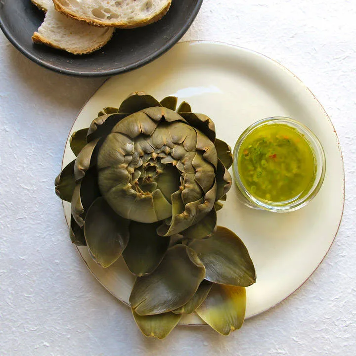 Artisjokk med vinaigrette