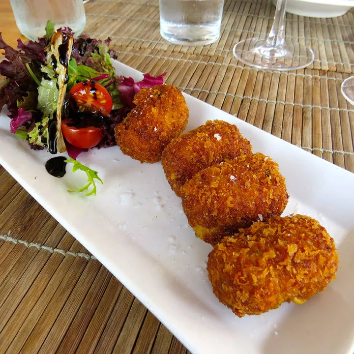 Blåskjellcroquetter