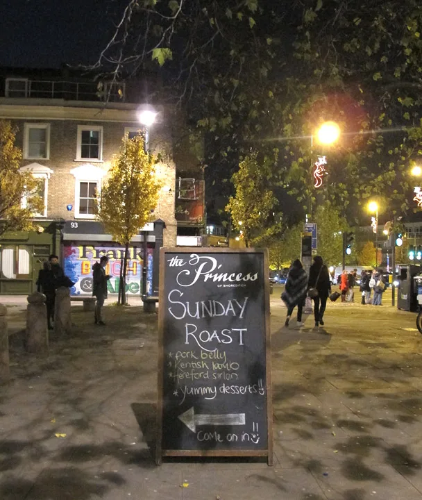 Desember i Shoreditch