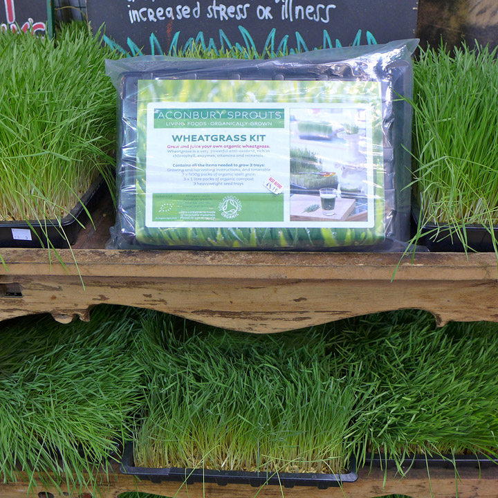 og har man sunne juser, har man også hvetegress for den som liker det.