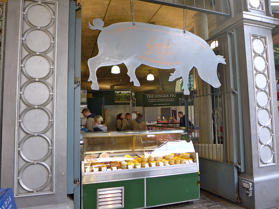 Ginger Pig. Det er litt av en slakter!