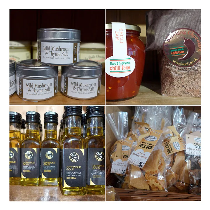 Spennede krydderblandinger. Chili fra Devon, rapsolje er det store i Cotswold, knekk.