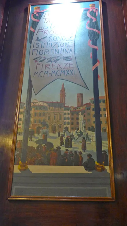 Vakker plakat i lokalet