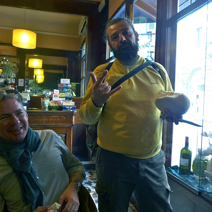 Ostemannen som forøvrig digget metallrock