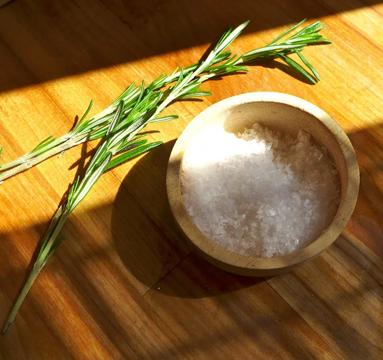 Flaksalt og rosmarin. Perfekt kombinasjon
