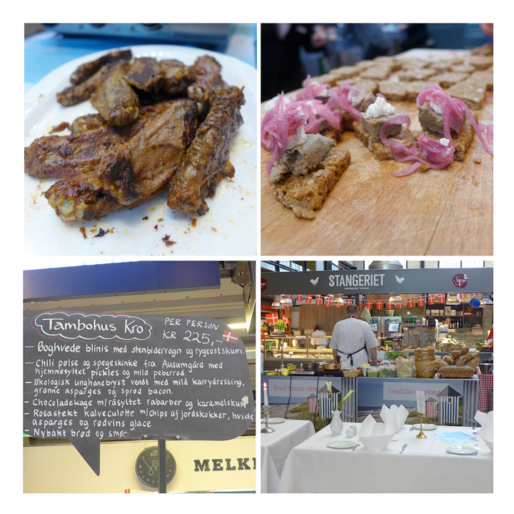 Smaksprøver. Andevinger og andepaté