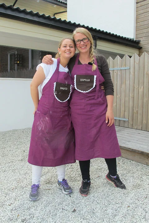 Camilla og Ingrid måtte dessverre forlate Norges Grillmester sist mandag.