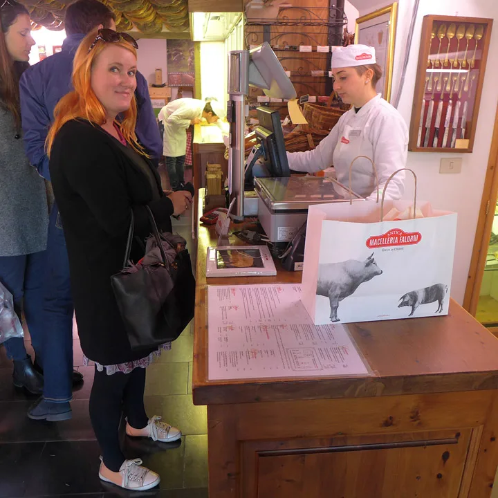 Jeg hamstrer godsaker med meg hjem!