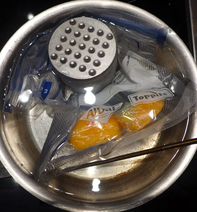 Vanbad som holder 62 grader.