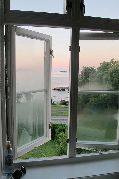 Utsikten fra Bikuben pensjonat