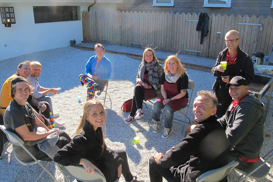 Så var vi bare 5 lag igjen!