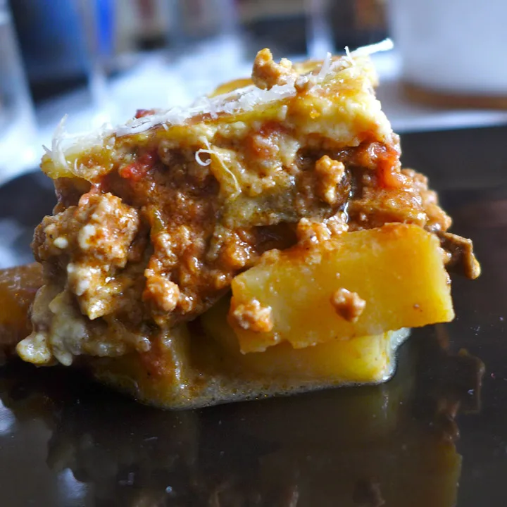 Den står fint på tallerkenen.