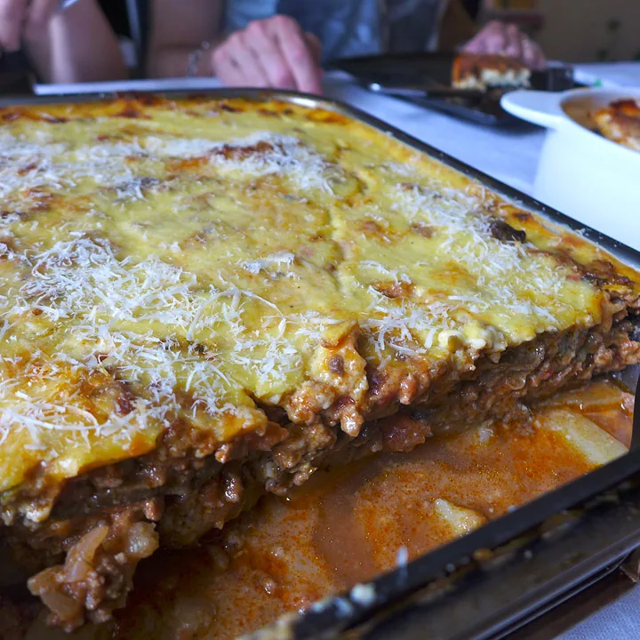 Litt mye væske i bunnen.