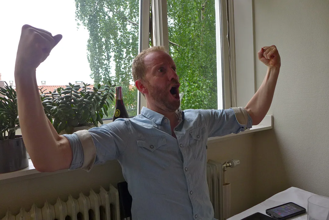 Seiersbrølet kunne høres over hele Tøyen denne søndagen!