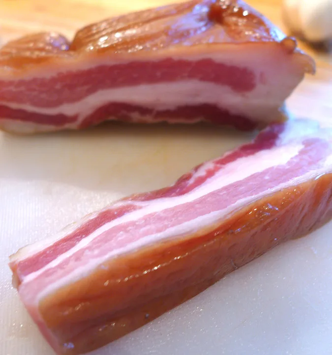 Herlig bacon fra Haugen gardsmat.
