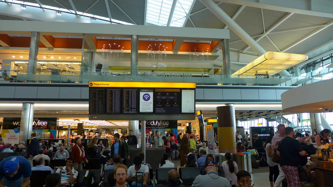 Gordon Ramsay Plane Food på Terminal 5, Heathrow
