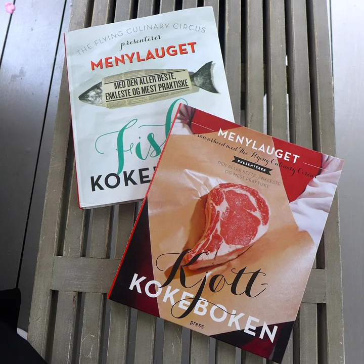 Flotte kokebøker til alle deltakerene.