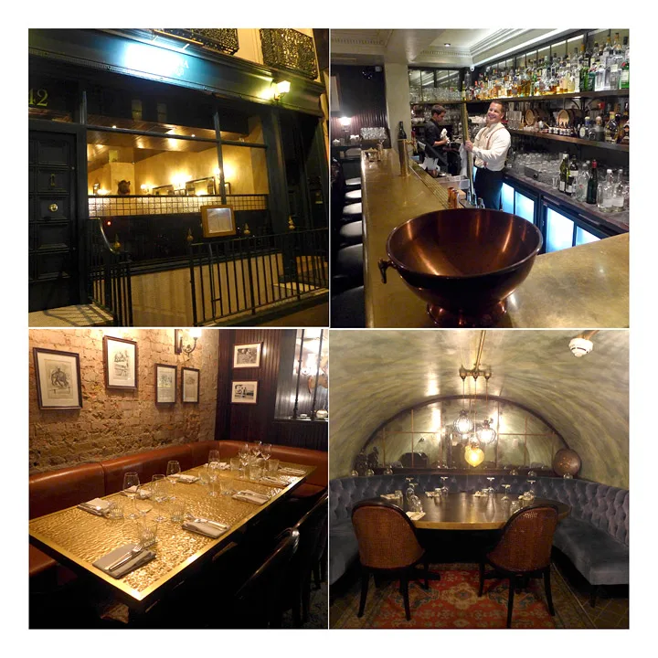 Interiøret på Gymkhana