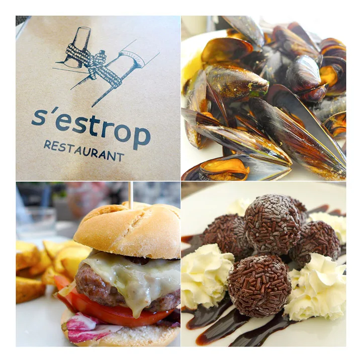 God og billig mat. Nydelige blåskjell, deilige burgere og sjokoladetrøfler.