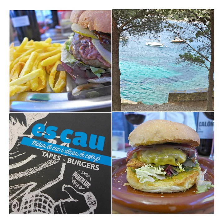 Alltid gode burgere på Es Cau