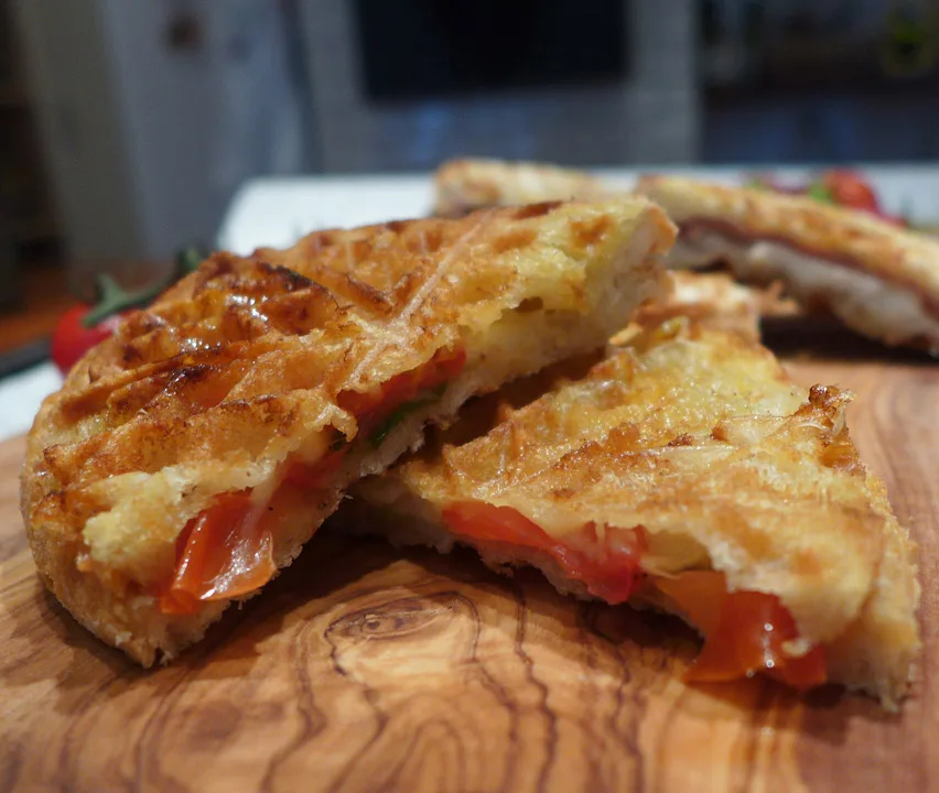 Ostesmørbrød Caprese