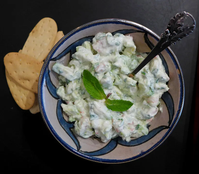 Hjemmelaget rekesalat