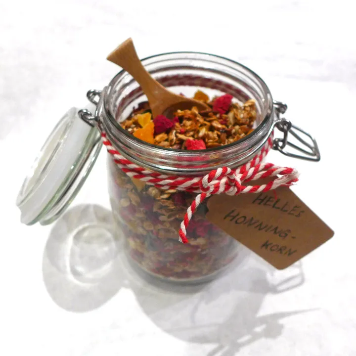 Et slikt glass er en super julegave til venner.