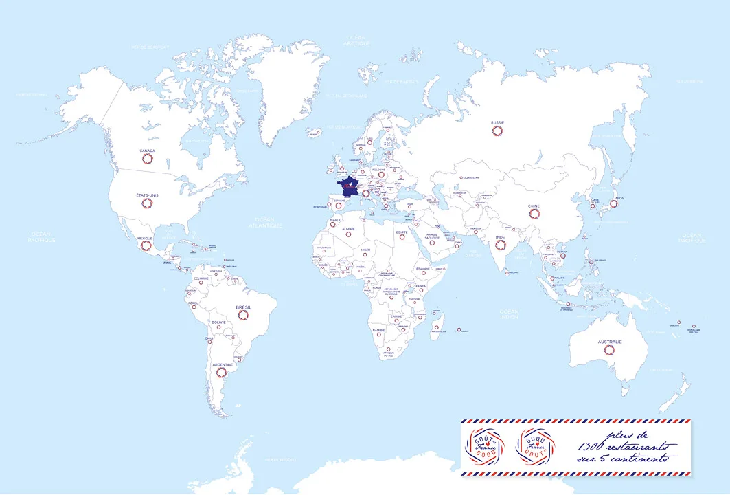 Good France - Mappemonde