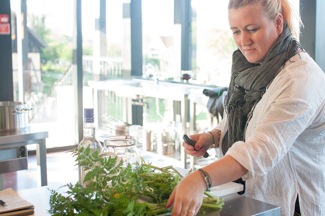 Bilde av meg tatt av Andrea fra bloggen twofoodseating