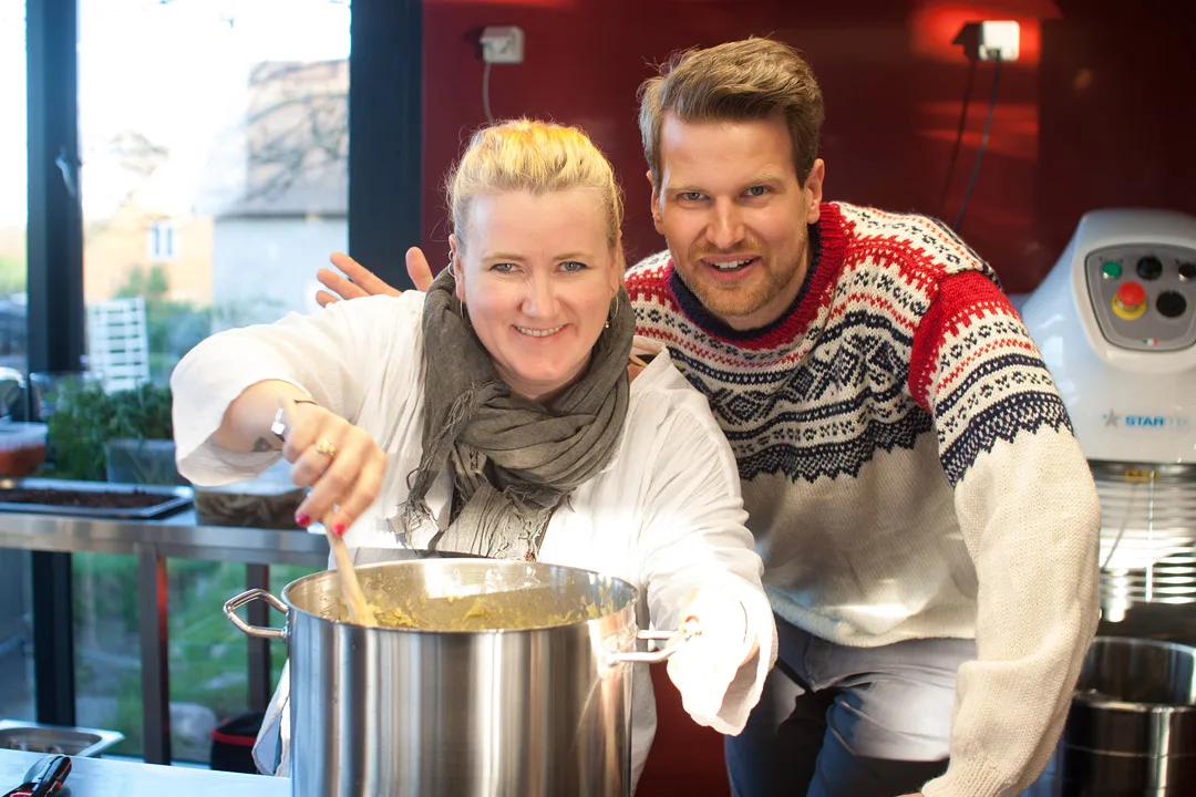 Jeg og Anders Husa. Foto: Andrea fra Twofoodieseating