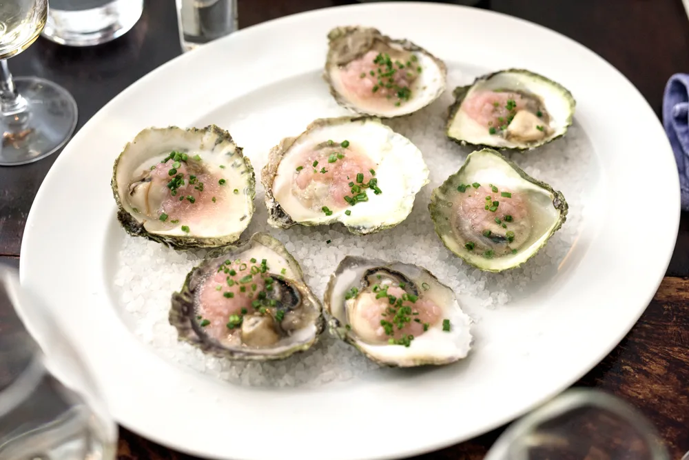 Dillakevitt til østers. Yummy. (foto: Erik Five)