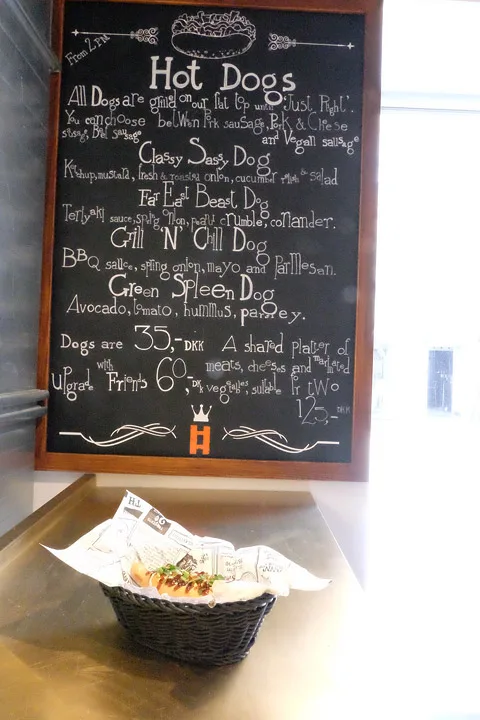 Kul pølsemeny på Urban House.