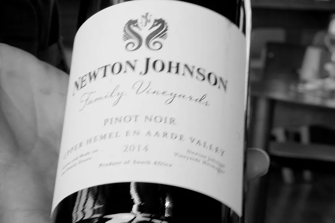 En nydelig, lokal pinot noir fra Newton Johnson.