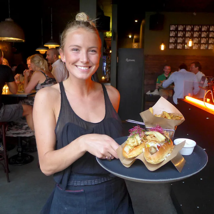 God stemning på Foderbrættet.