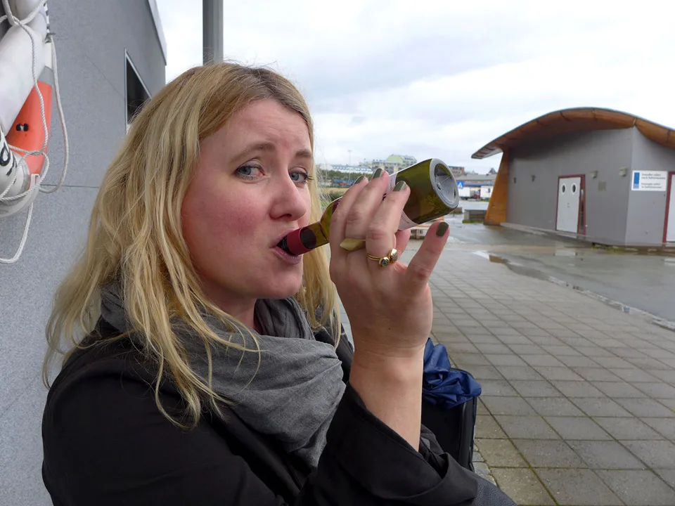 Mens man venter på fergen til Moskenes...