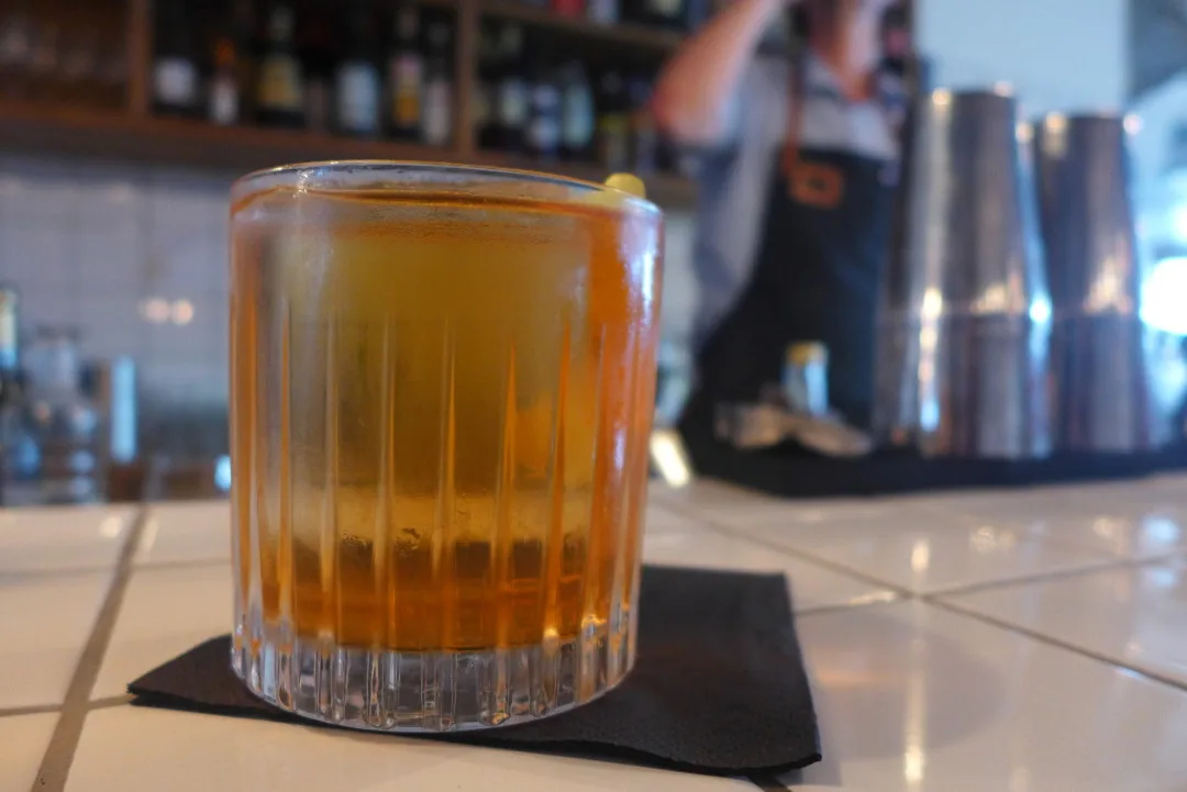 Baconinfusert Old Fashioned.