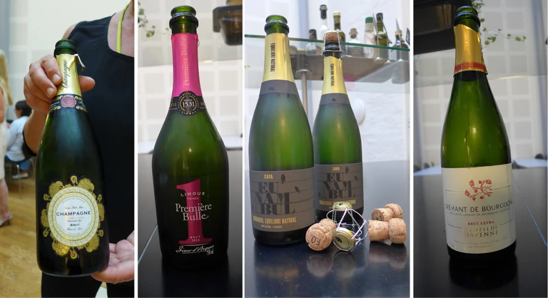 Vinene som Gunnhild har plukket ut.