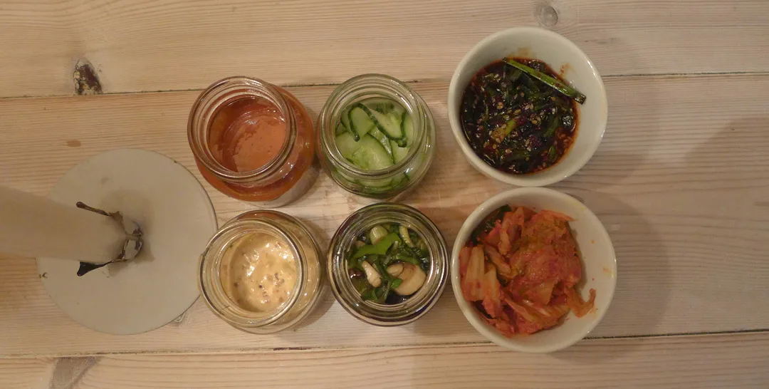 Smaker i små glass.