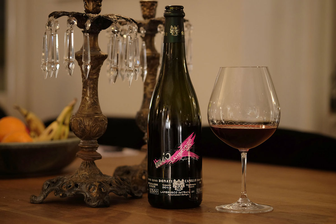 Lambrusco fra Camillo Donati.