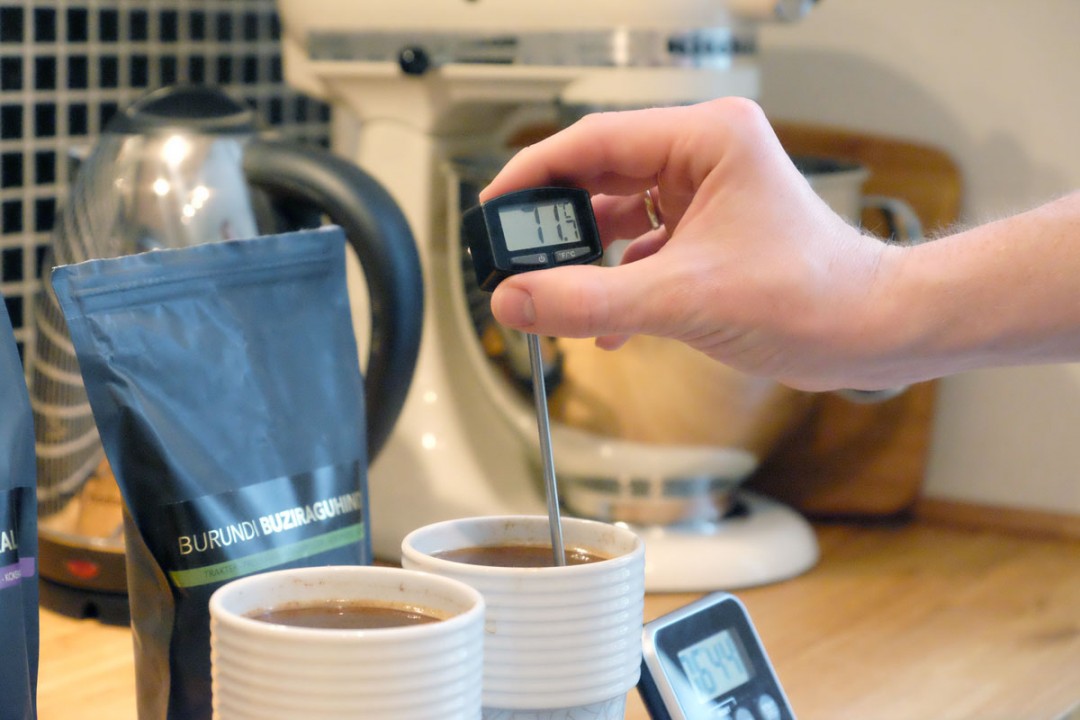 Temperaturen må ned til 60-65 grader.