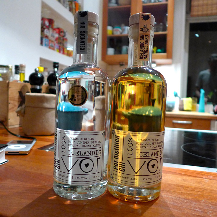 Islands gin.