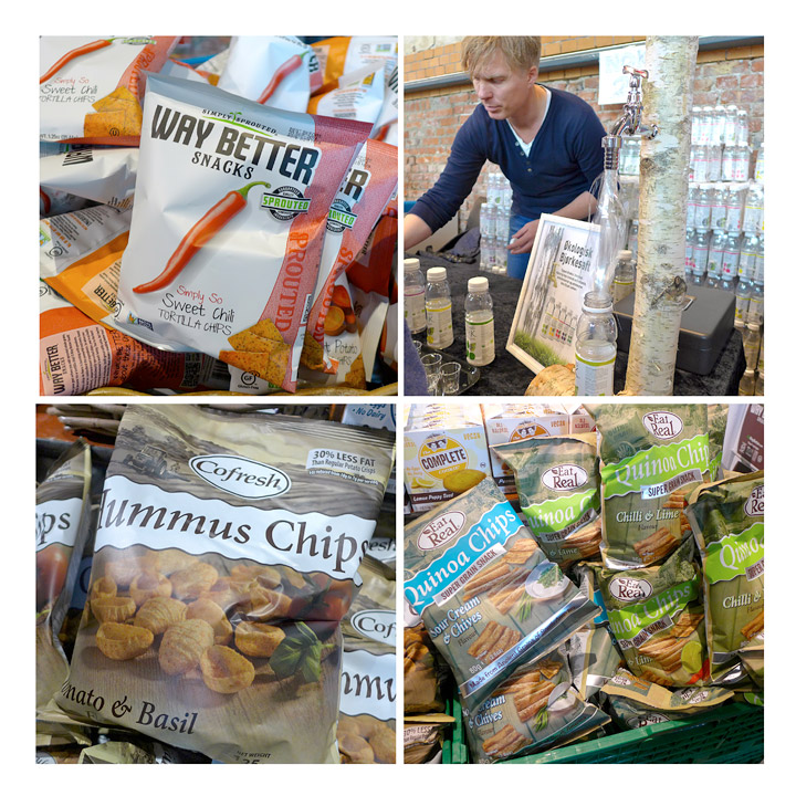 Spennede chips og bjørkevann