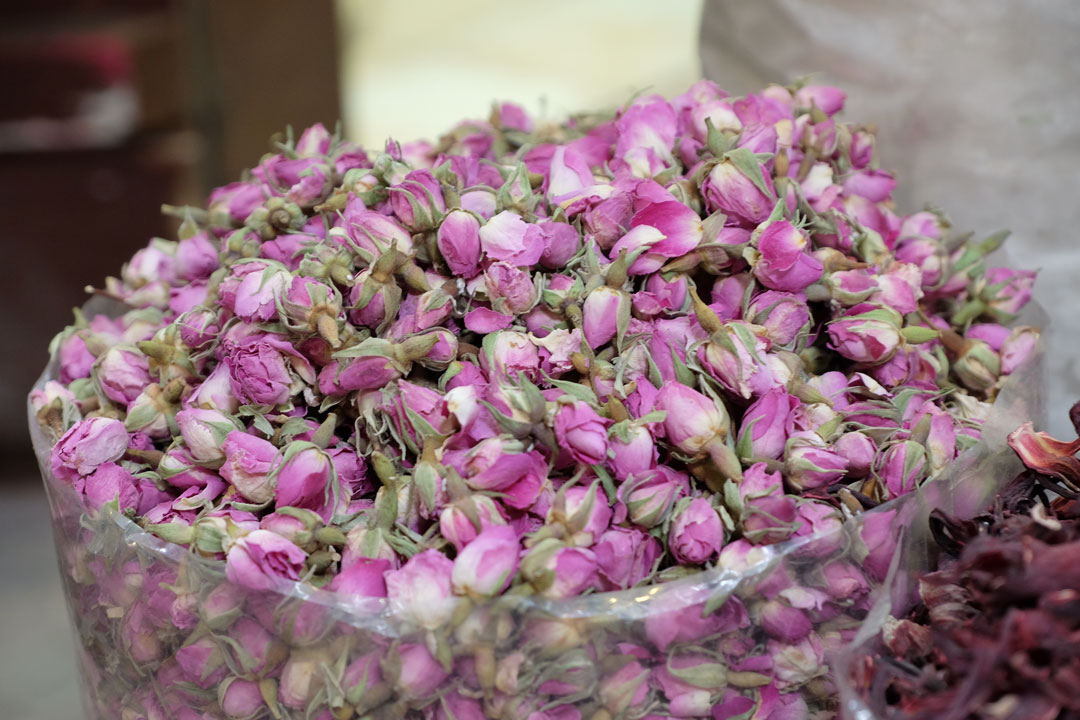 Nydelige, tørkede roser.