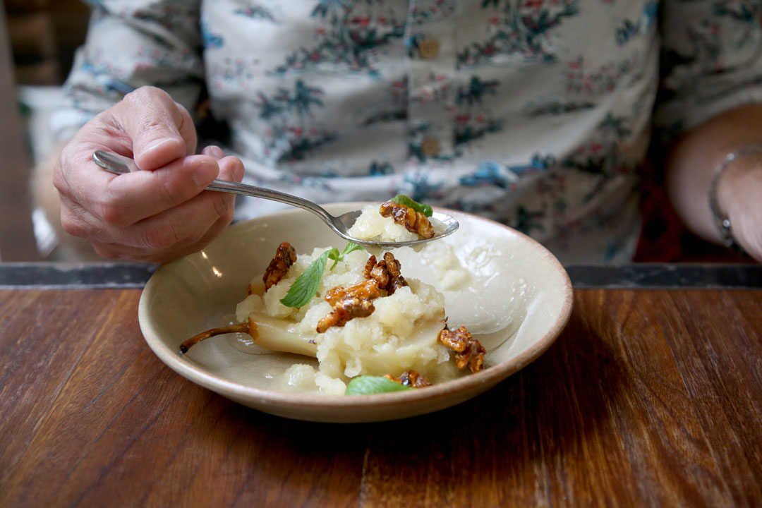 Lunsj på Matt Morans Chiswick. Foto: Helle Øder Valebrokk. 