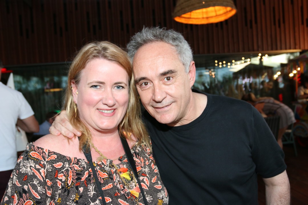 Jeg og Ferran Adrià.