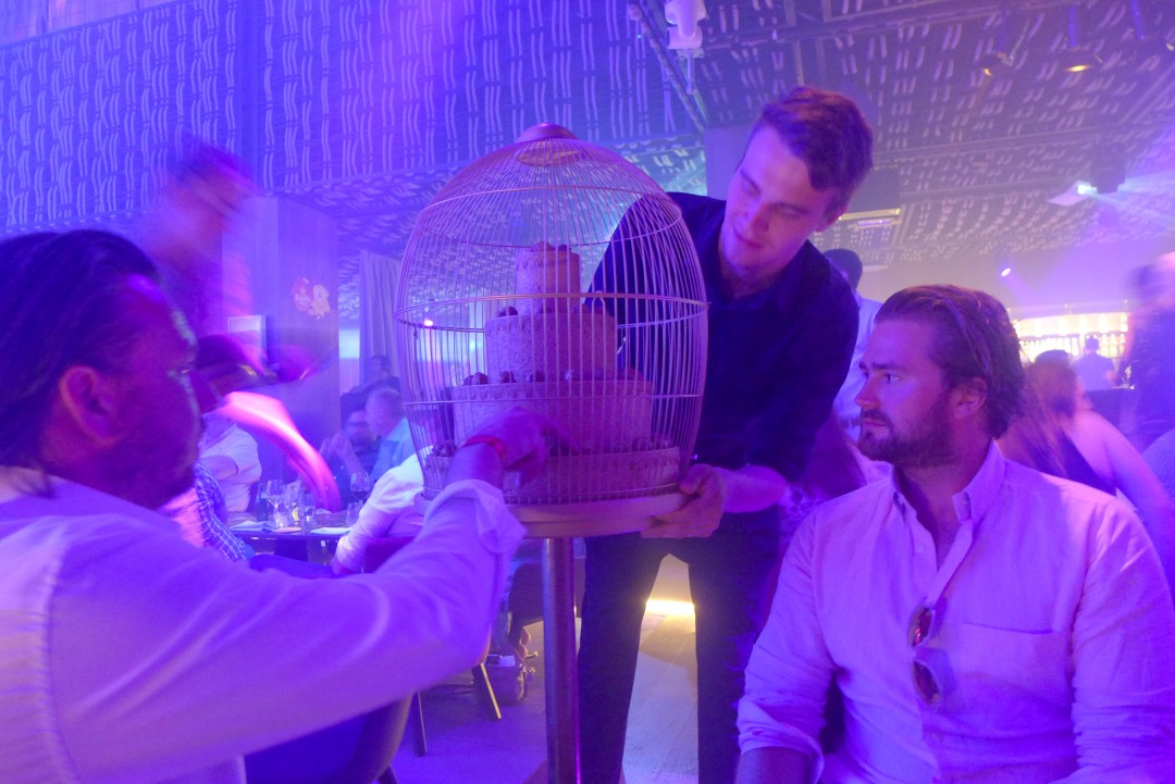 "Ta en sjokoladeule fra den forbudte gullkaken"