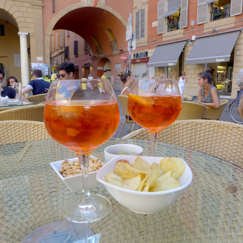 Perfekte Spritz på Caffé Europa