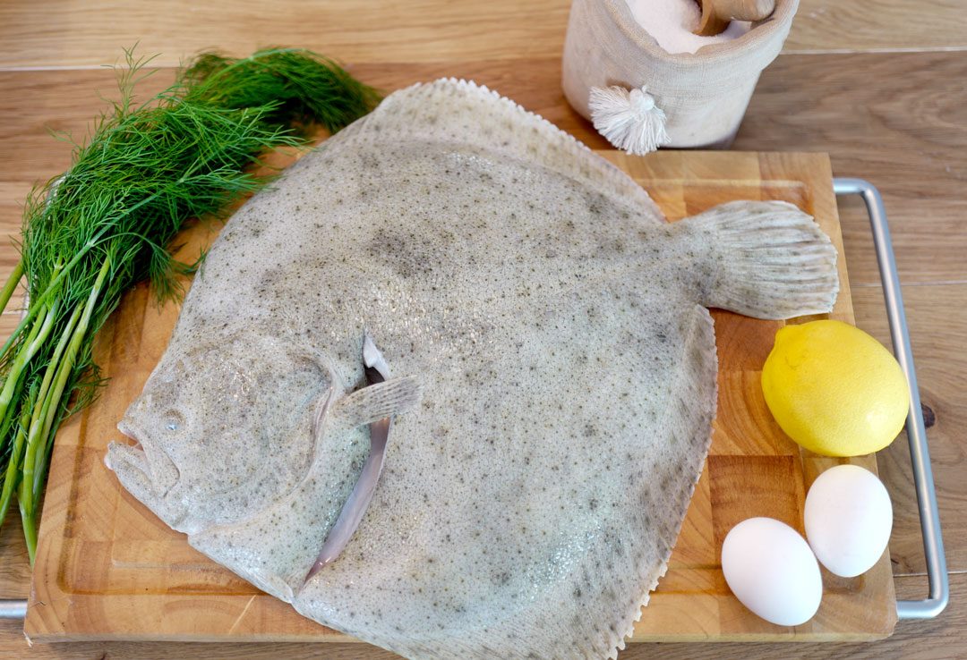 Salt baking av fisk Foto: Helle Øder Valebrokk